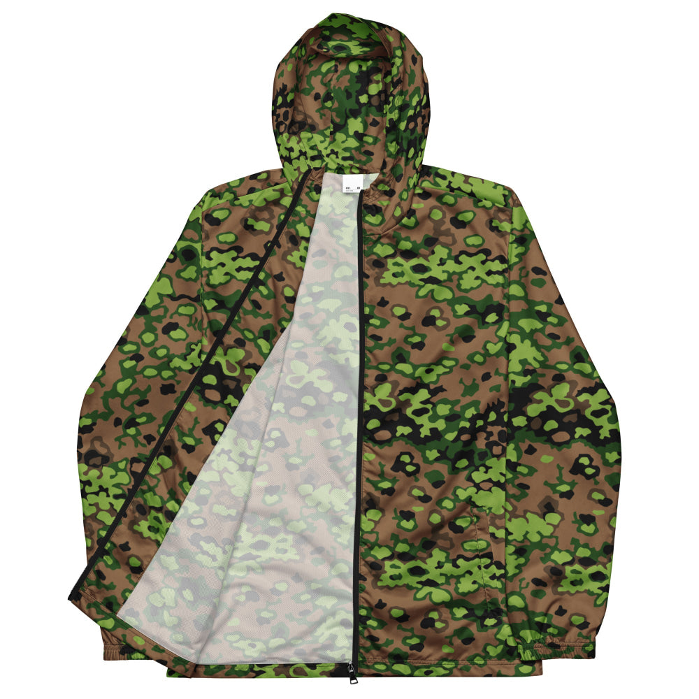 German WW2 Eichenlaubmuster Oakleaf Spring CAMO Men’s windbreaker - Mens Windbreaker