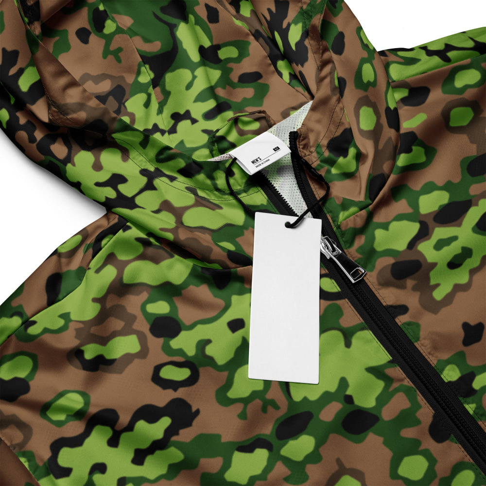 German WW2 Eichenlaubmuster Oakleaf Spring CAMO Men’s windbreaker - Mens Windbreaker