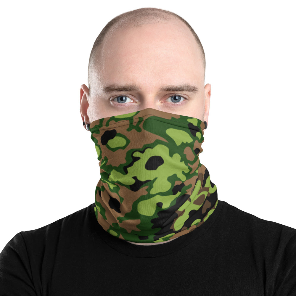 German WW2 Eichenlaubmuster Oakleaf Spring CAMO Neck Gaiter