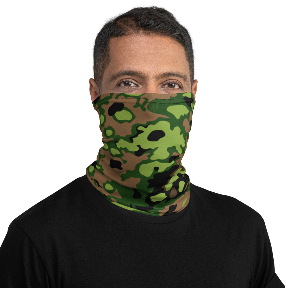 German WW2 Eichenlaubmuster Oakleaf Spring CAMO Neck Gaiter