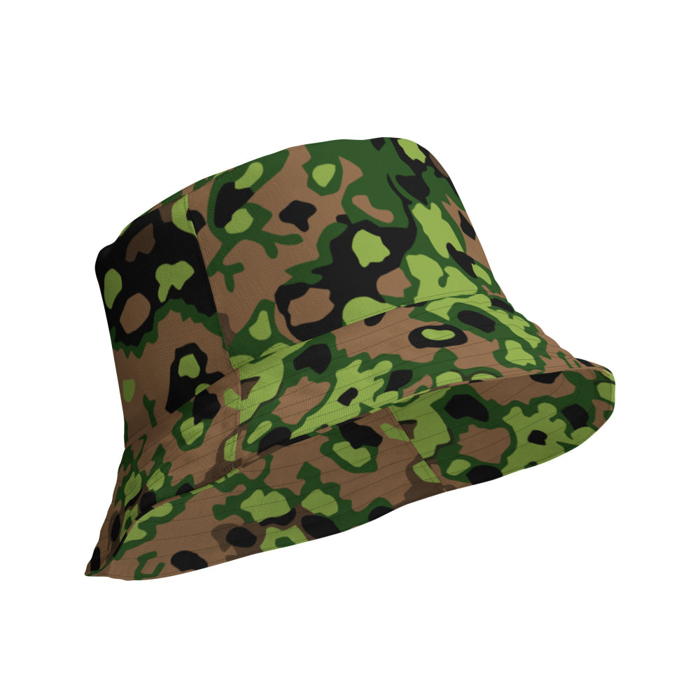 German WW2 Eichenlaubmuster Oakleaf Spring CAMO Reversible bucket hat - Bucket Hat