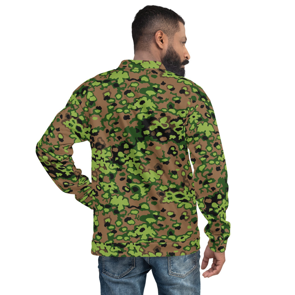 German WW2 Eichenlaubmuster Oakleaf Spring CAMO Unisex Bomber Jacket