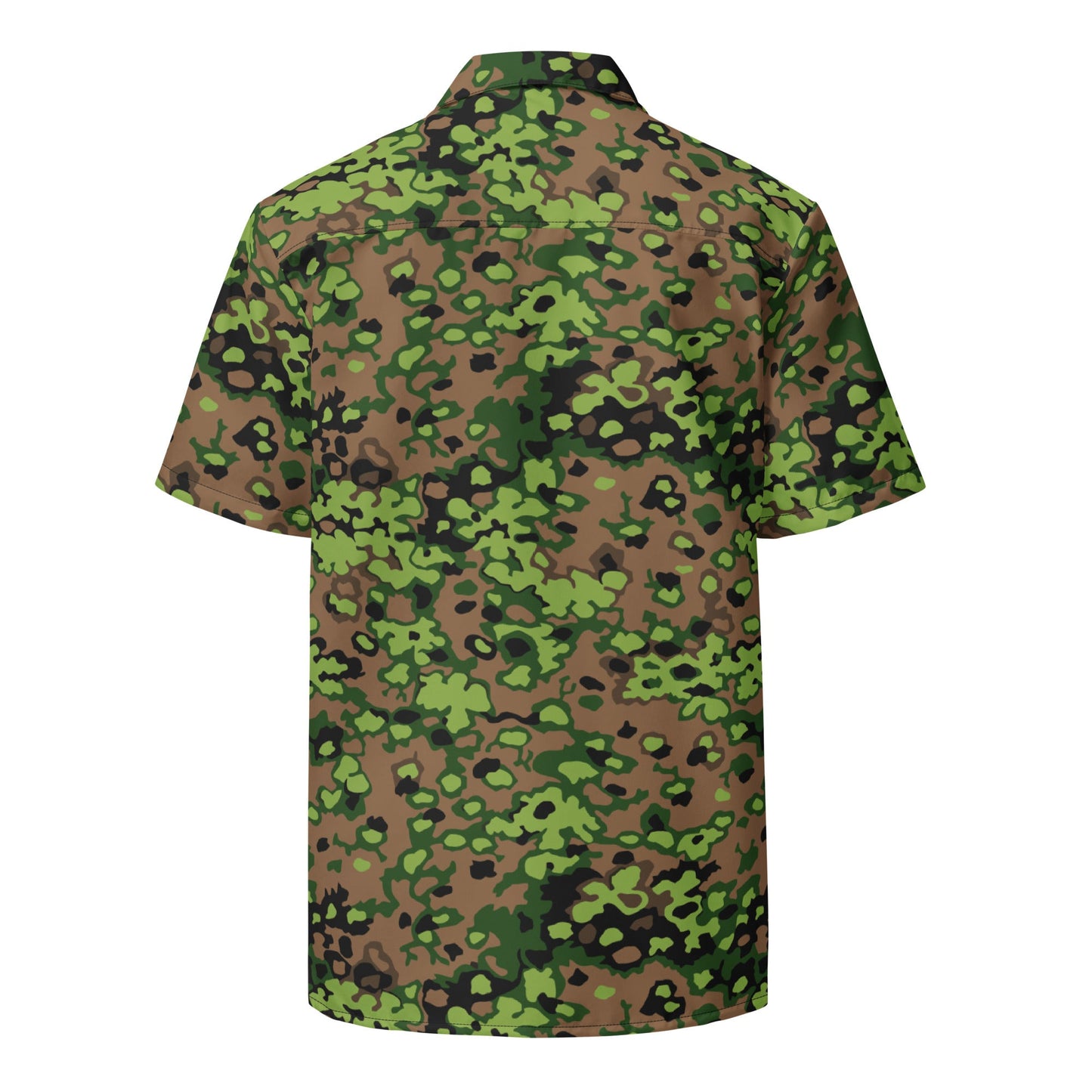 German WW2 Eichenlaubmuster Oakleaf Spring CAMO Unisex button shirt - Button Shirt