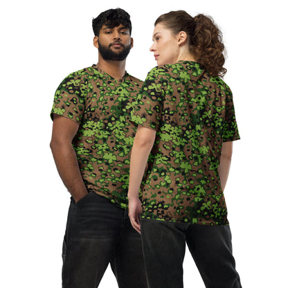 German WW2 Eichenlaubmuster Oakleaf Spring CAMO unisex sports jersey - 2XS - Unisex Sports Jersey