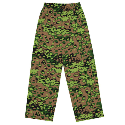 German WW2 Eichenlaubmuster Oakleaf Spring CAMO unisex wide-leg pants - Unisex Wide-Leg Pants