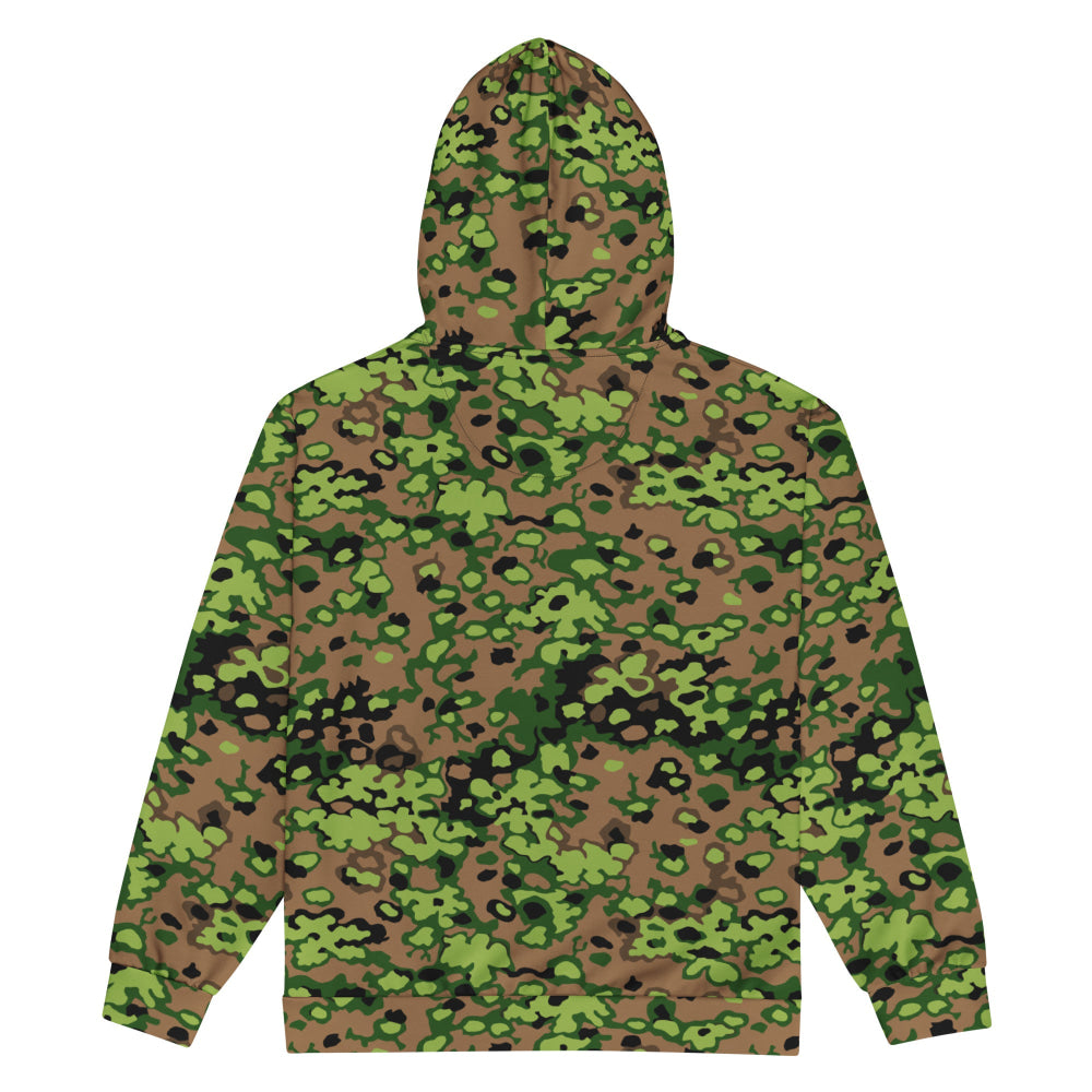 German WW2 Eichenlaubmuster Oakleaf Spring CAMO Unisex zip hoodie - Zip Hoodie