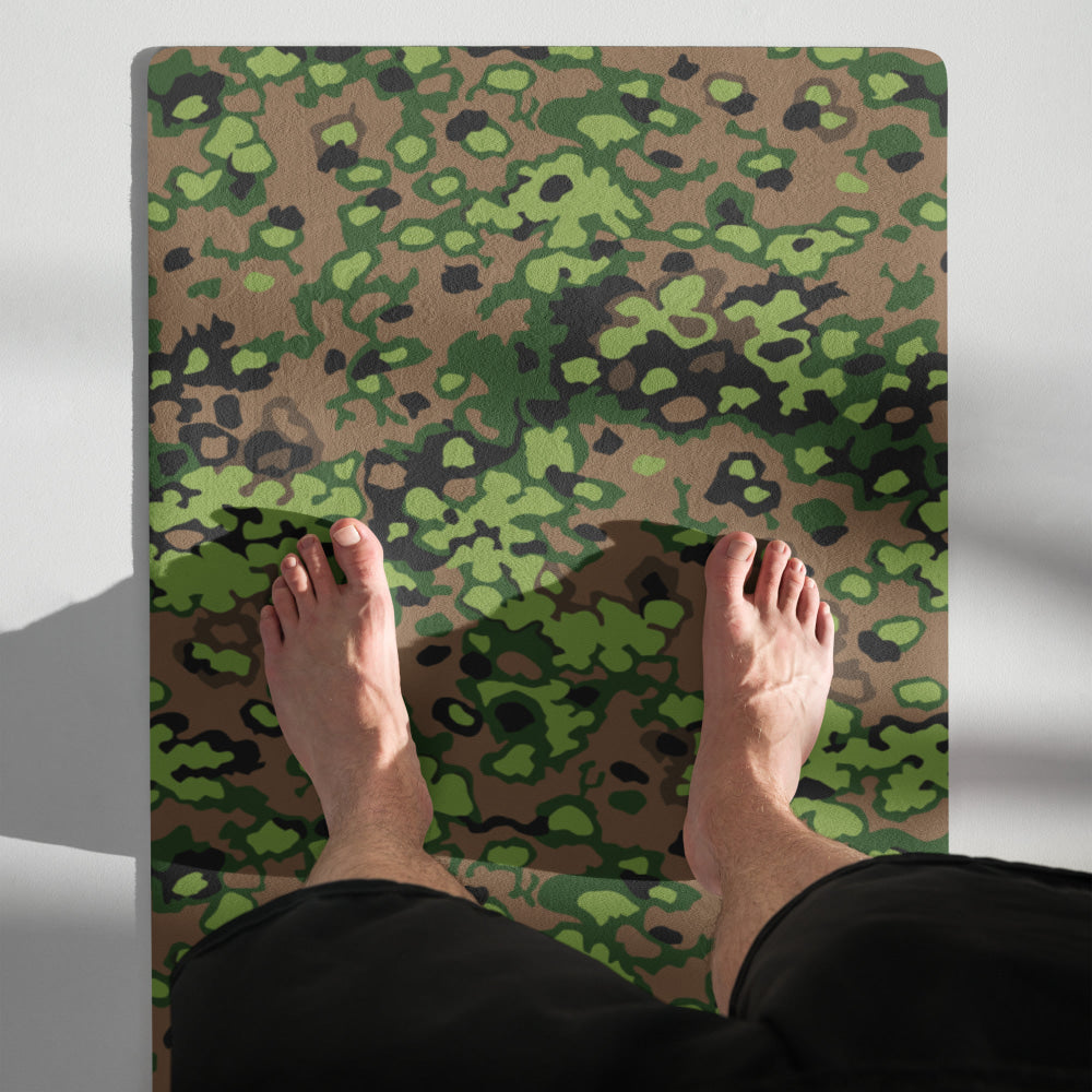 German WW2 Eichenlaubmuster Oakleaf Spring CAMO Yoga mat - Mat