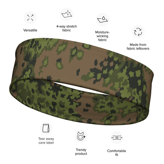 German WW2 Eichenlaubmuster Oakleaf Summer CAMO Headband - M