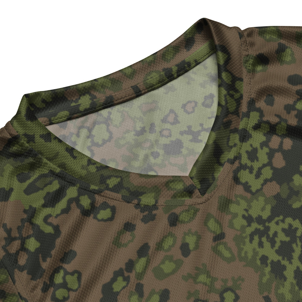 German WW2 Eichenlaubmuster Oakleaf Summer CAMO unisex basketball jersey - Unisex Basketball Jersey