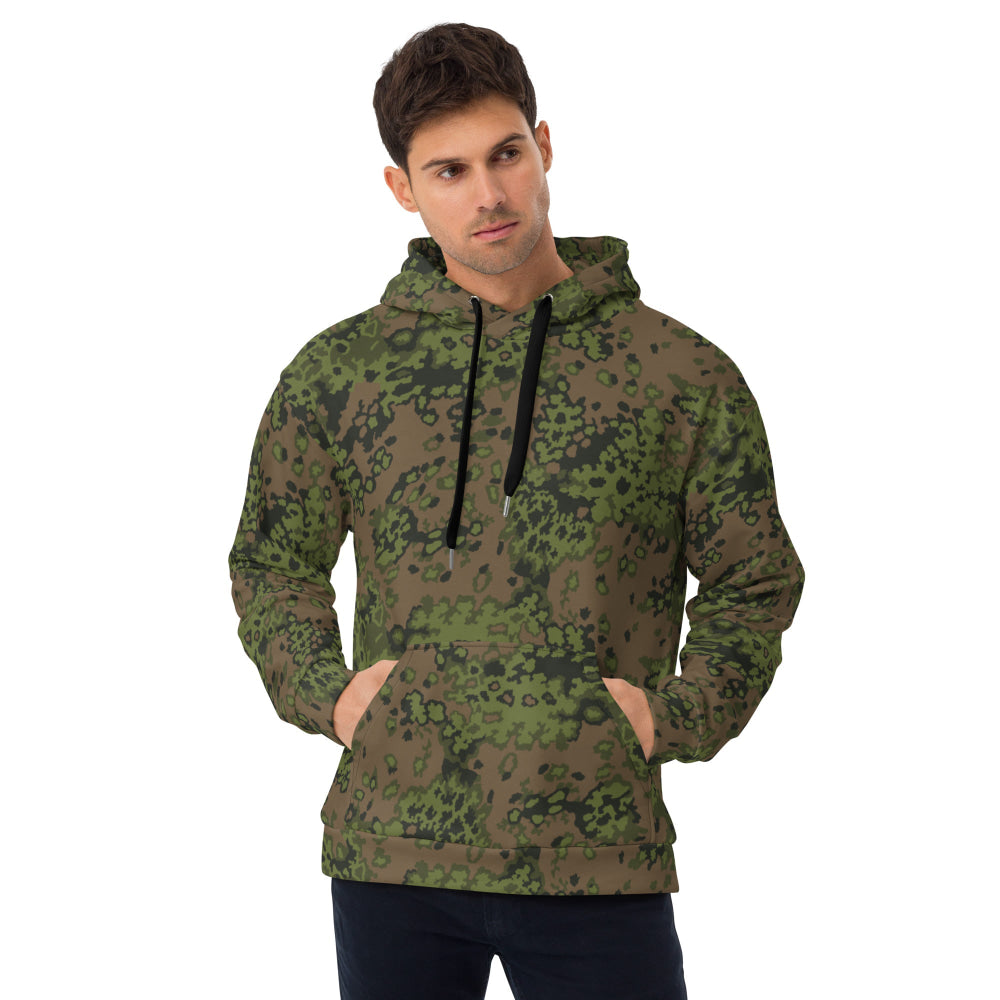 German WW2 Eichenlaubmuster Oakleaf Summer CAMO Unisex Hoodie - 2XS