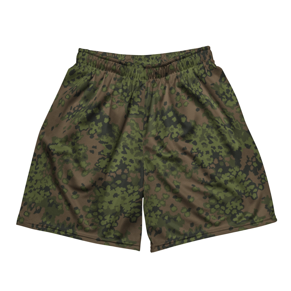 German WW2 Eichenlaubmuster Oakleaf Summer CAMO Unisex mesh shorts - 2XS - Mesh Shorts