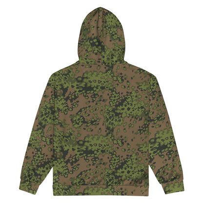 German WW2 Eichenlaubmuster Oakleaf Summer CAMO Unisex zip hoodie - Zip Hoodie