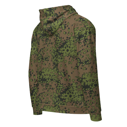 German WW2 Eichenlaubmuster Oakleaf Summer CAMO Unisex zip hoodie - Zip Hoodie