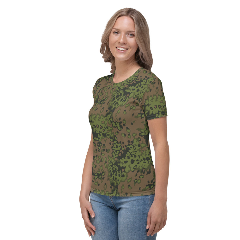 German WW2 Eichenlaubmuster Oakleaf Summer CAMO Women’s T-shirt - Womens T-Shirt