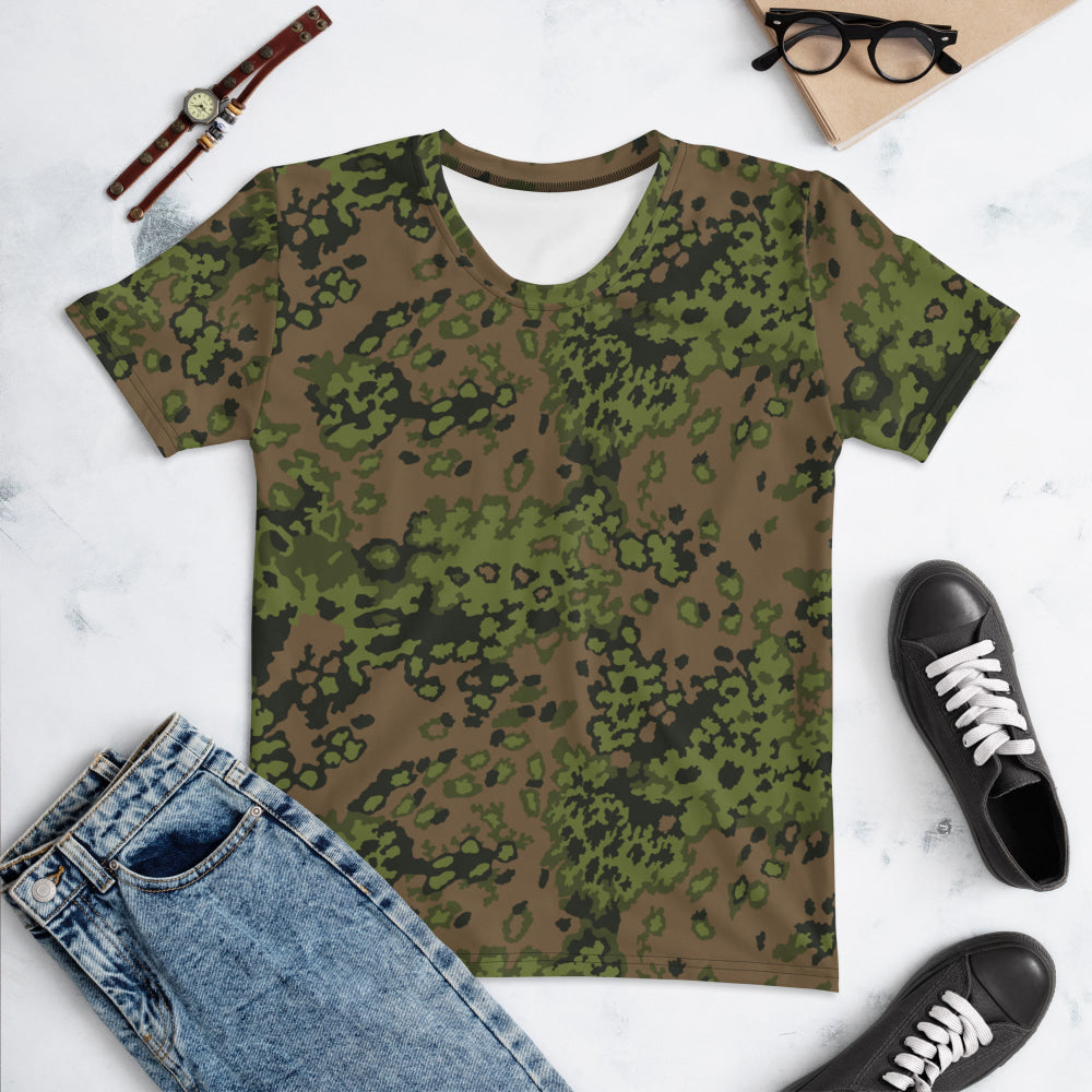 German WW2 Eichenlaubmuster Oakleaf Summer CAMO Women’s T-shirt - Womens T-Shirt