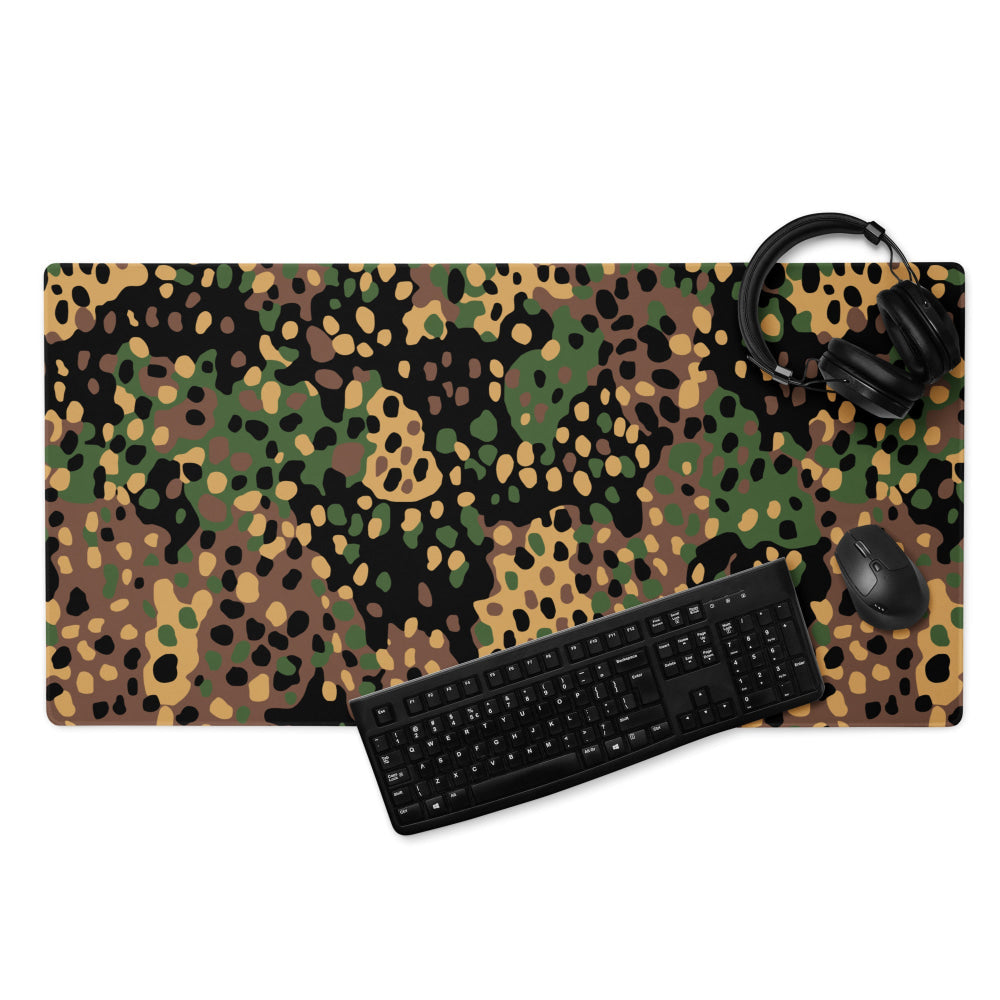 German WW2 Erbsenmuster Pea Dot CAMO Gaming mouse pad - 36″×18″ - Mouse Pad