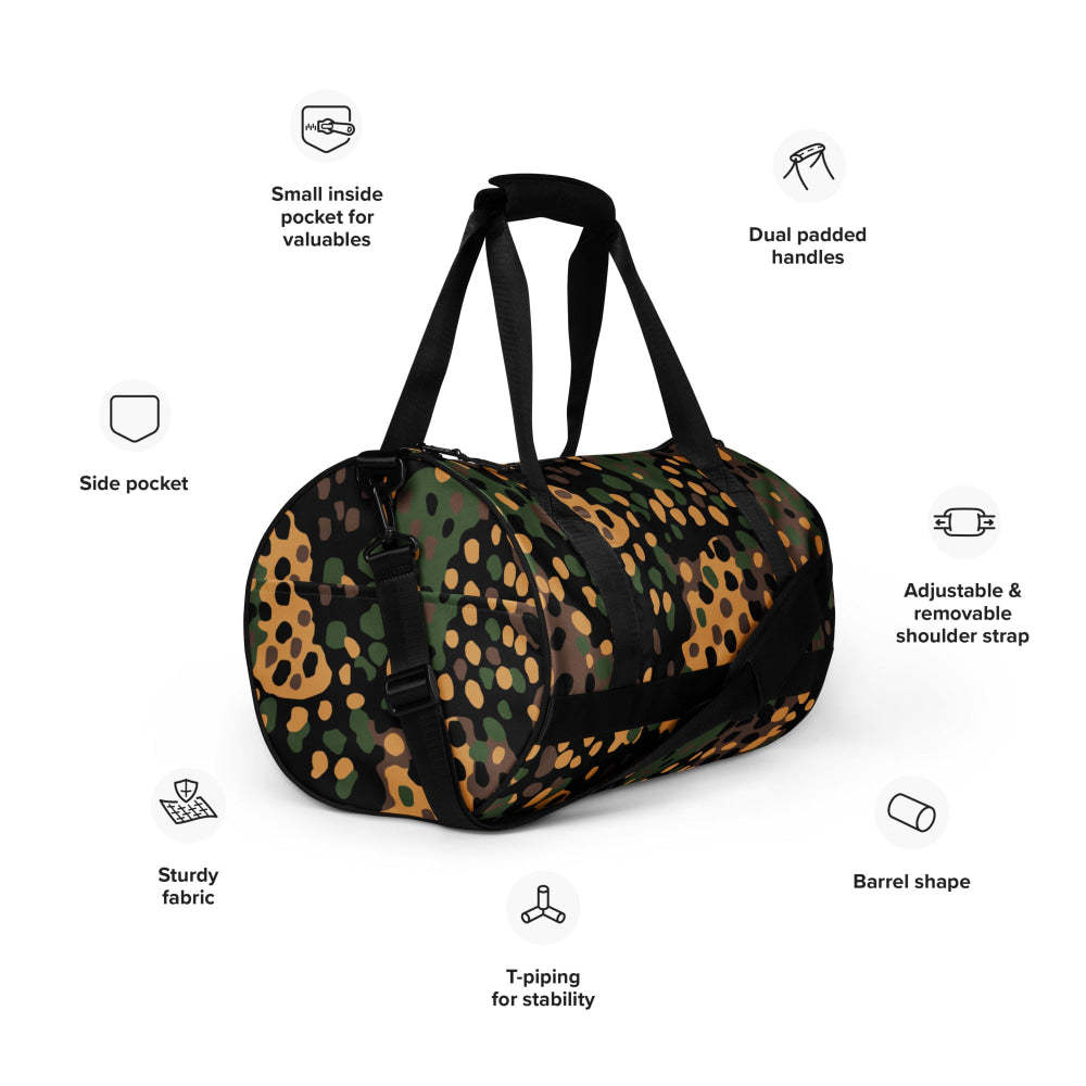 German WW2 Erbsenmuster Pea Dot CAMO gym bag - Gym Bag