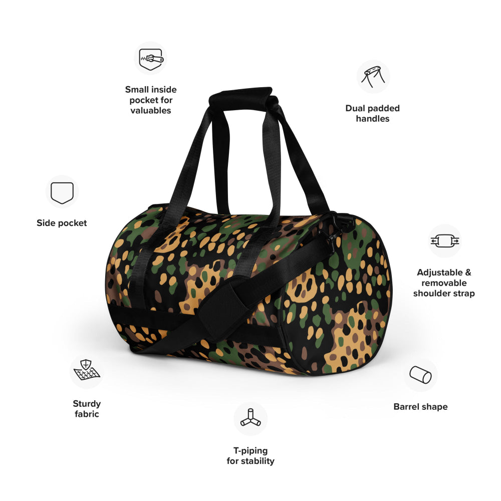 German WW2 Erbsenmuster Pea Dot CAMO gym bag - Gym Bag