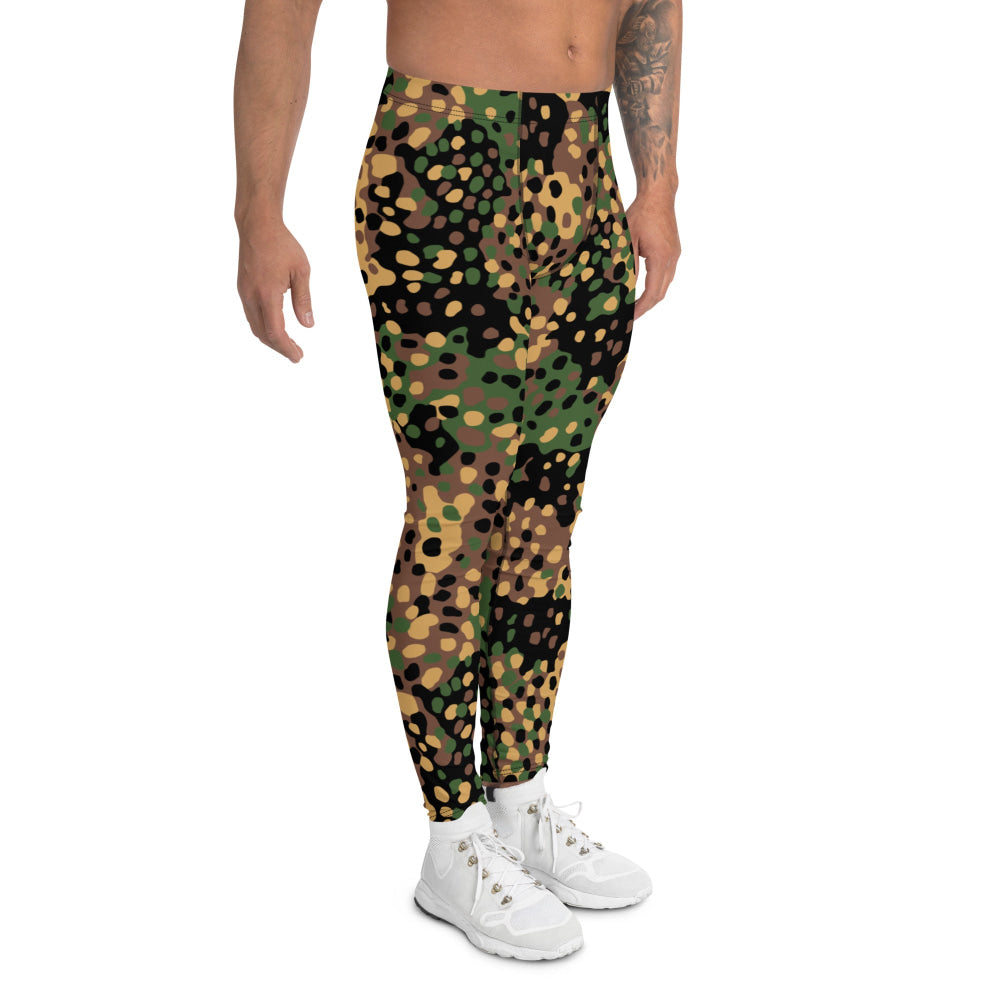 German WW2 Erbsenmuster Pea Dot CAMO Men’s Leggings - Mens