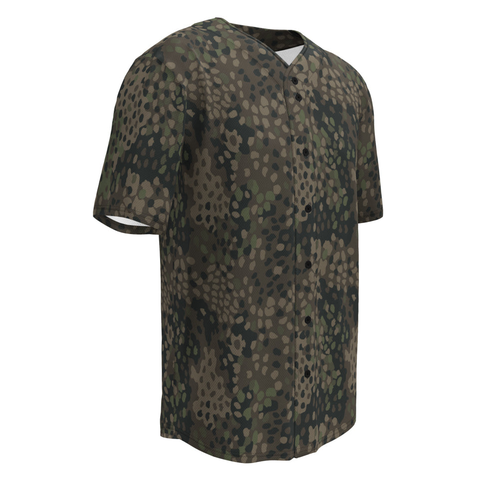 German WW2 Erbsenmuster Pea Dot Pattern 44 CAMO baseball jersey - Unisex Baseball Jersey