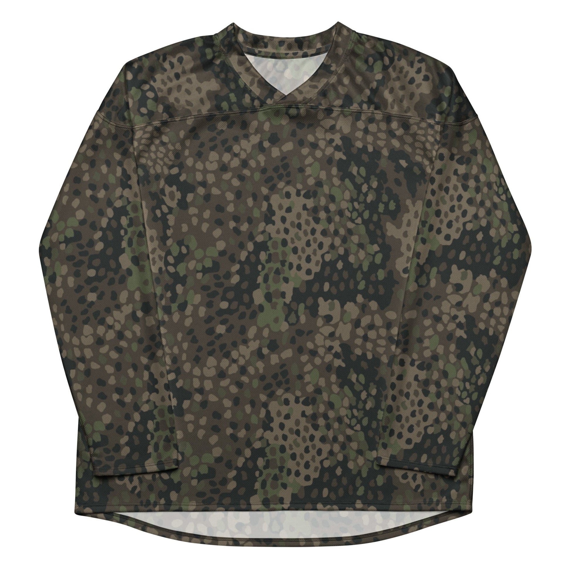 German WW2 Erbsenmuster Pea Dot Pattern 44 CAMO hockey fan jersey - Unisex Hockey Fan Jersey