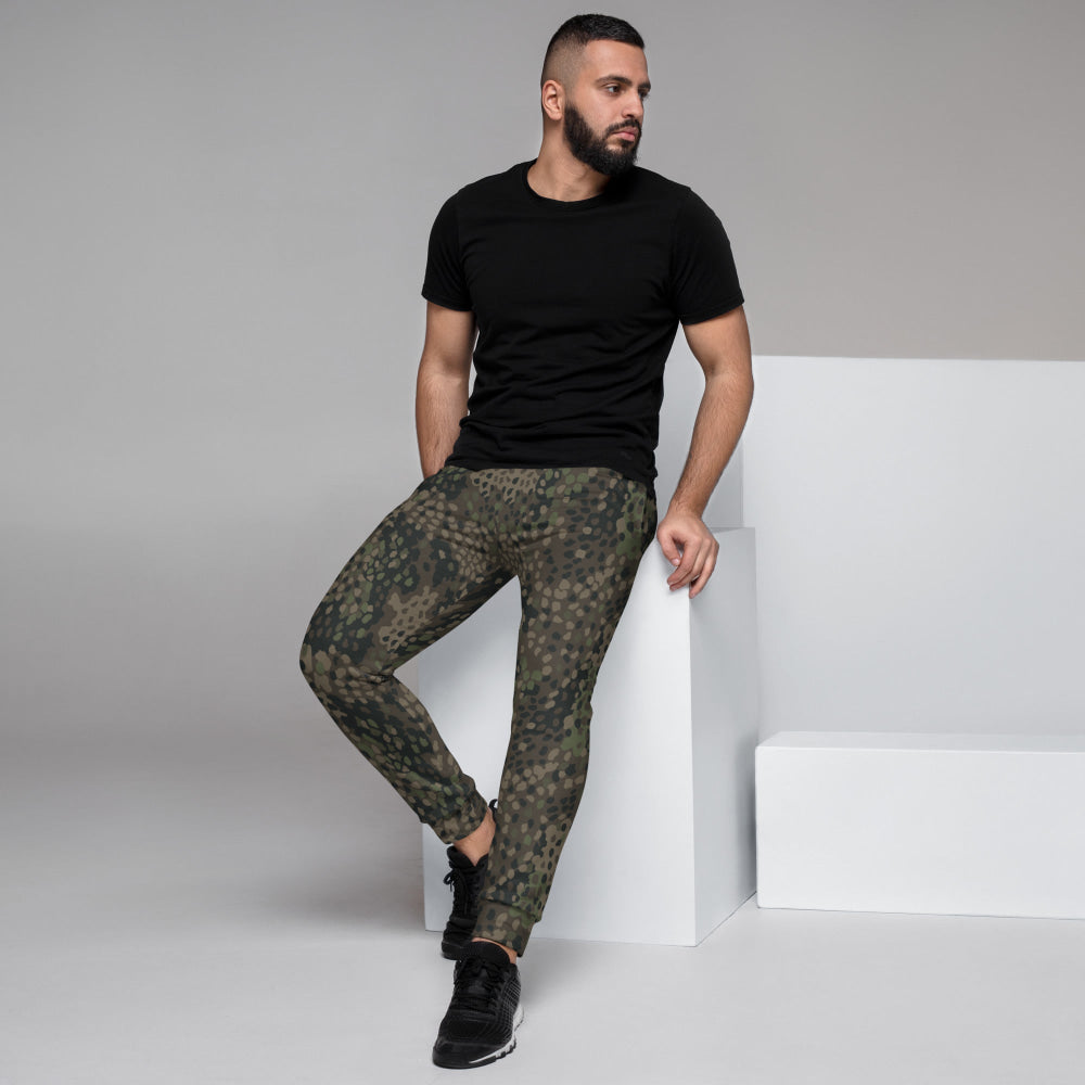 German WW2 Erbsenmuster Pea Dot Pattern 44 CAMO Men’s Joggers - Mens