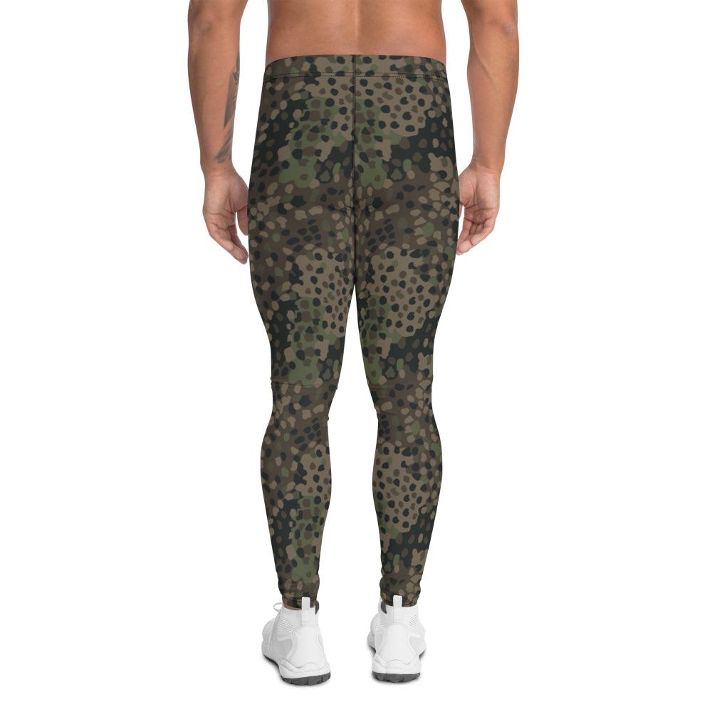 German WW2 Erbsenmuster Pea Dot Pattern 44 CAMO Men’s Leggings - Mens