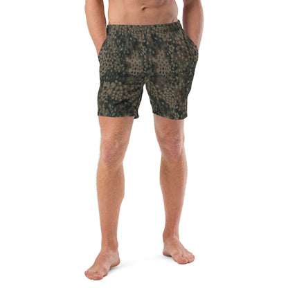 German WW2 Erbsenmuster Pea Dot Pattern 44 CAMO Swim Trunks - 2XS - Mens