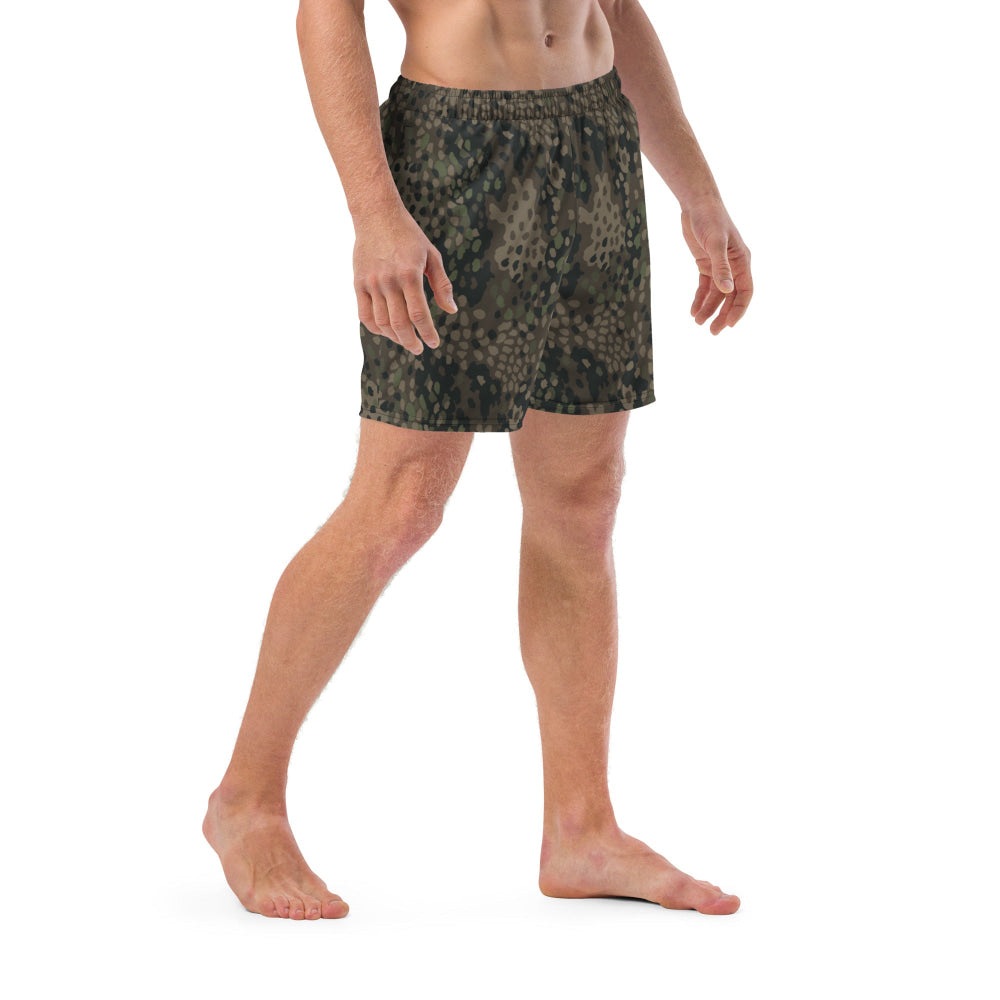 German WW2 Erbsenmuster Pea Dot Pattern 44 CAMO Swim Trunks - Mens