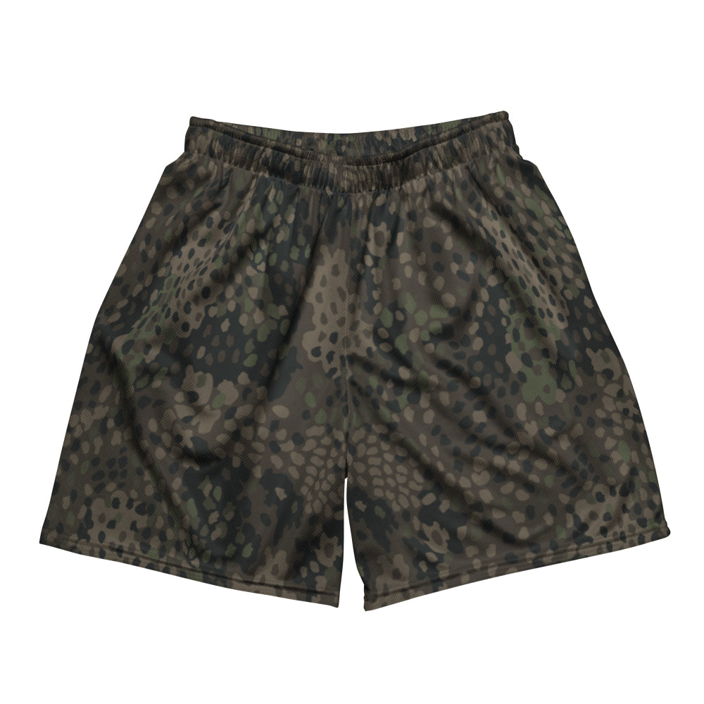 German WW2 Erbsenmuster Pea Dot Pattern 44 CAMO Unisex mesh shorts - 2XS - Mesh Shorts