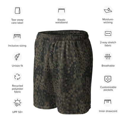 German WW2 Erbsenmuster Pea Dot Pattern 44 CAMO Unisex mesh shorts - Mesh Shorts