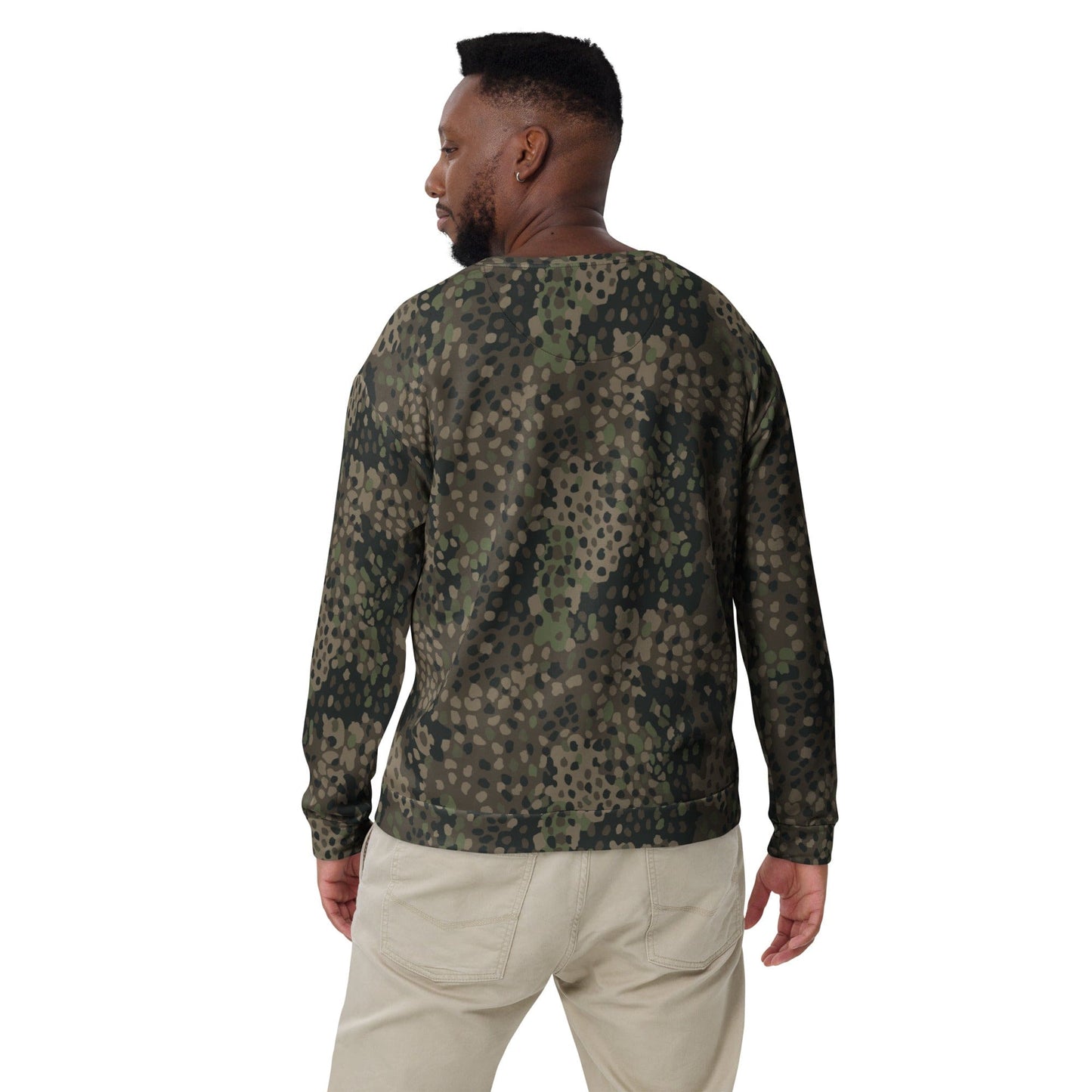 German WW2 Erbsenmuster Pea Dot Pattern 44 CAMO Unisex Sweatshirt