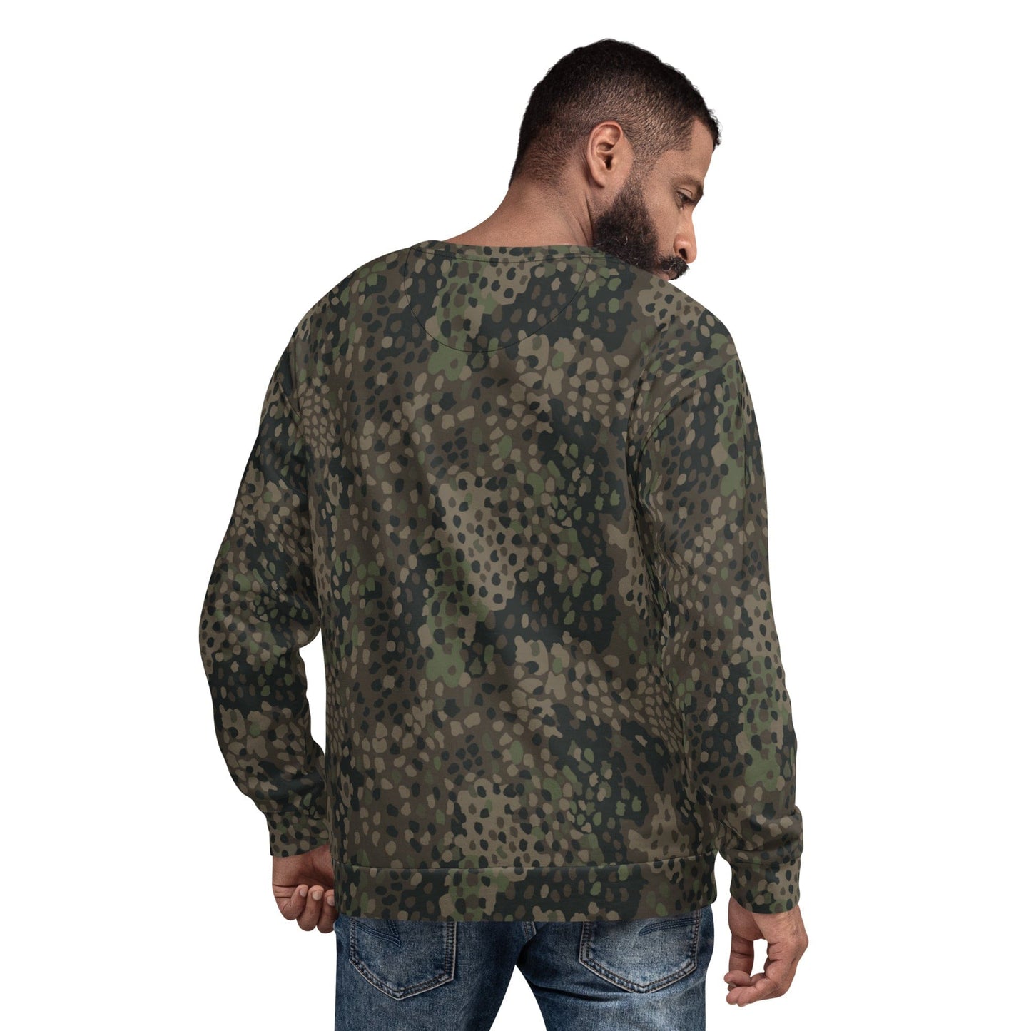 German WW2 Erbsenmuster Pea Dot Pattern 44 CAMO Unisex Sweatshirt