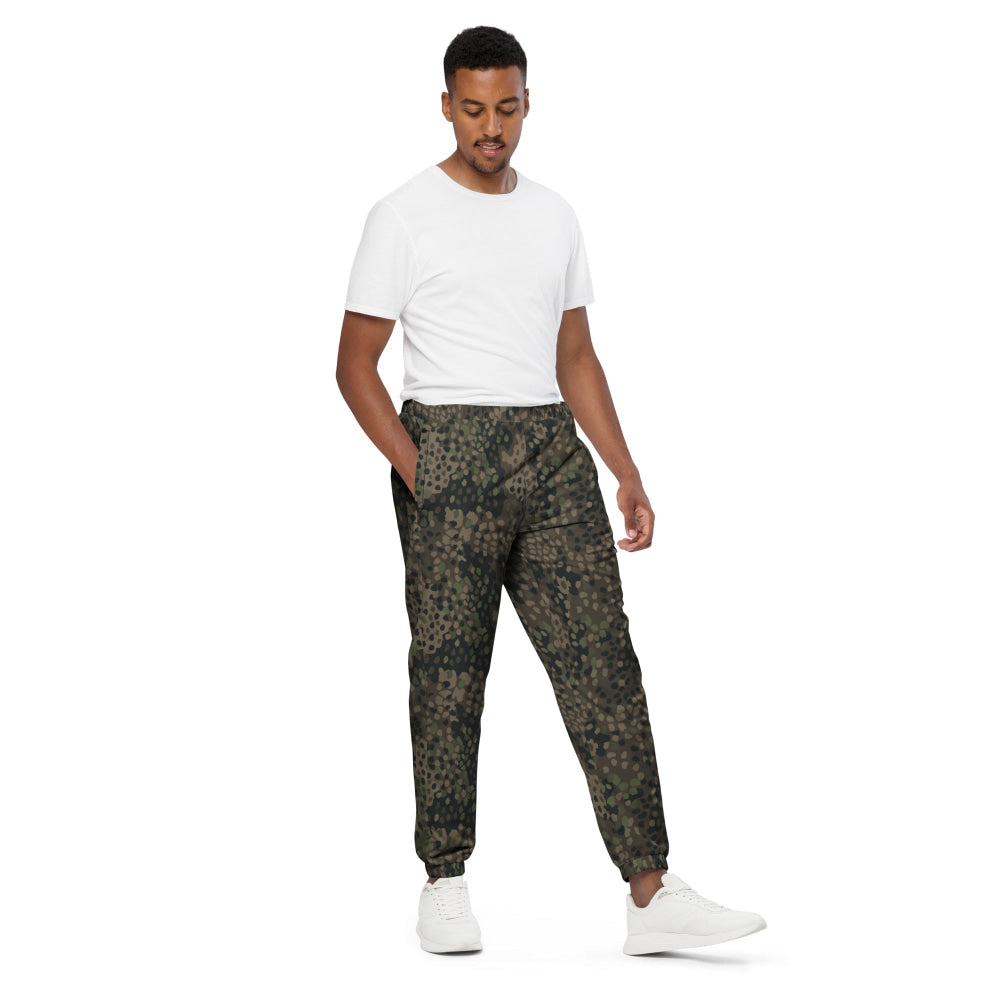 German WW2 Erbsenmuster Pea Dot Pattern 44 CAMO Unisex track pants - Track Pants