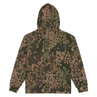 German WW2 Erbsenmuster Pea Dot Pattern 44 CAMO Unisex zip hoodie