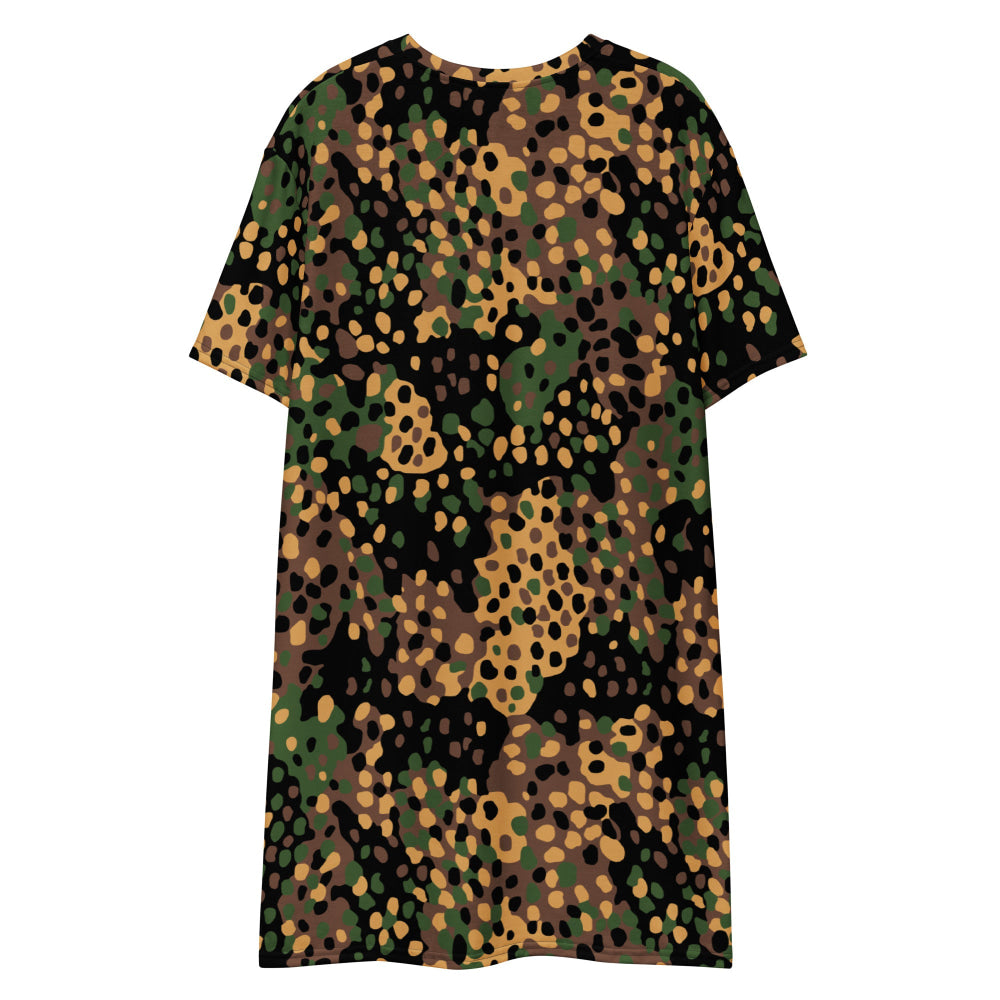 German WW2 Erbsenmuster Pea Dot CAMO T-shirt dress - Womens T-Shirt Dress