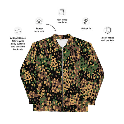 German WW2 Erbsenmuster Pea Dot CAMO Unisex Bomber Jacket