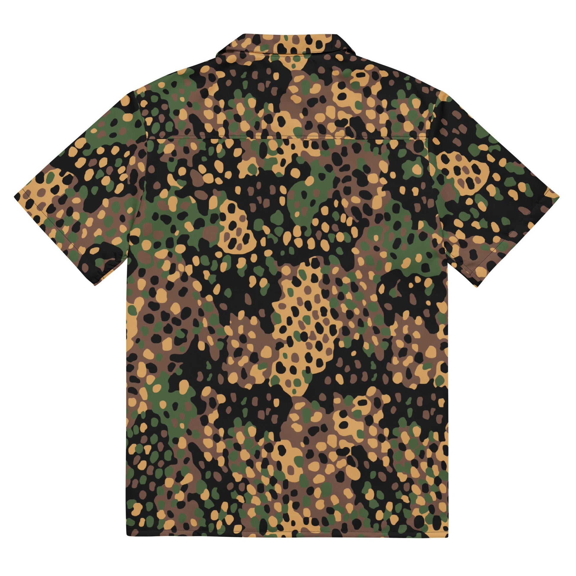 German WW2 Erbsenmuster Pea Dot CAMO Unisex button shirt - Button Shirt