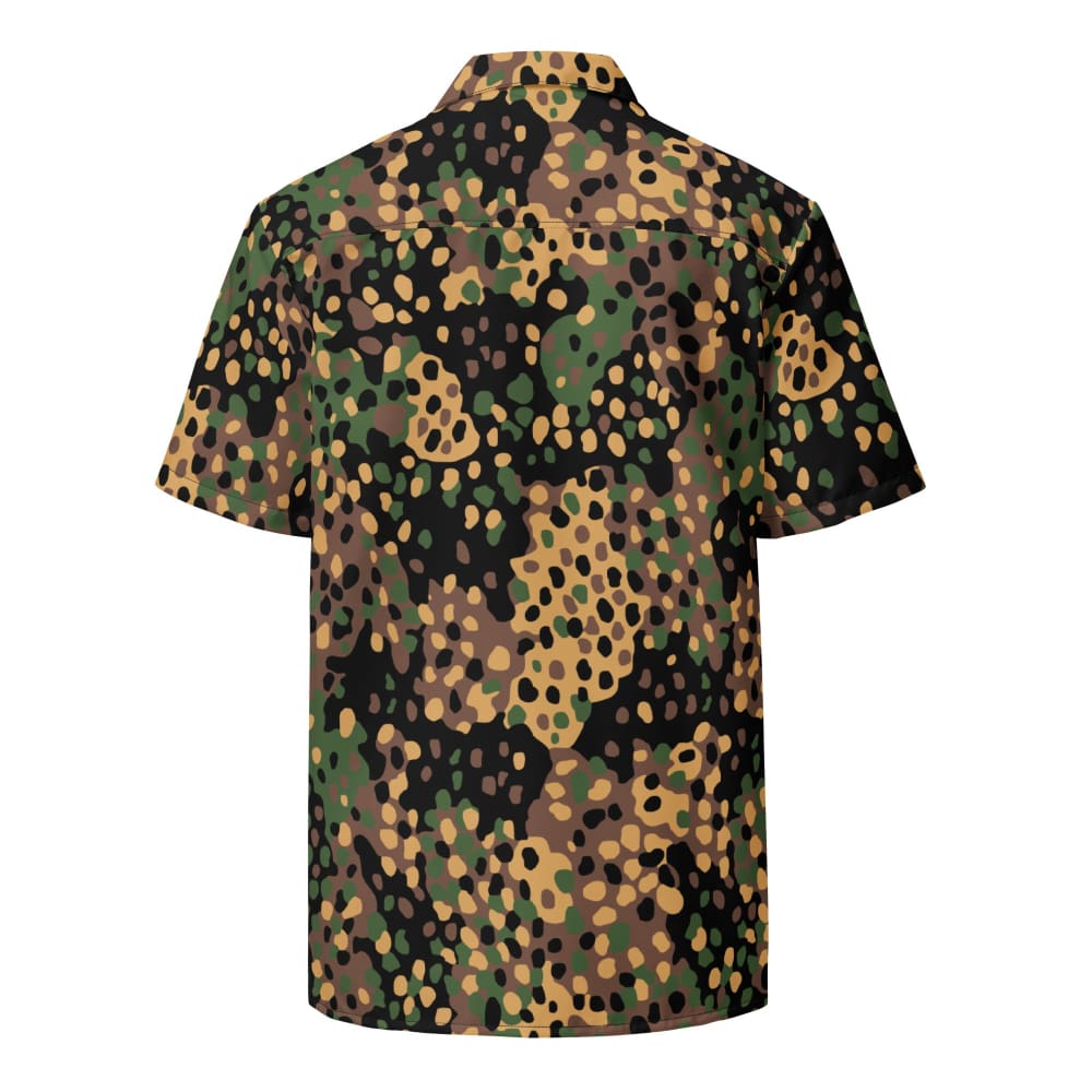 German WW2 Erbsenmuster Pea Dot CAMO Unisex button shirt