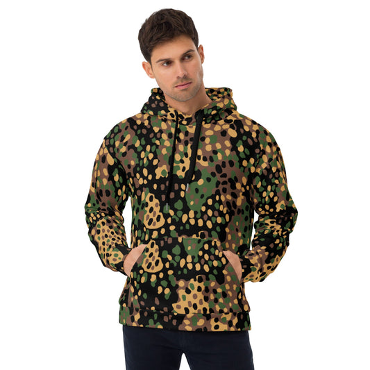 German WW2 Erbsenmuster Pea Dot CAMO Unisex Hoodie - 2XS