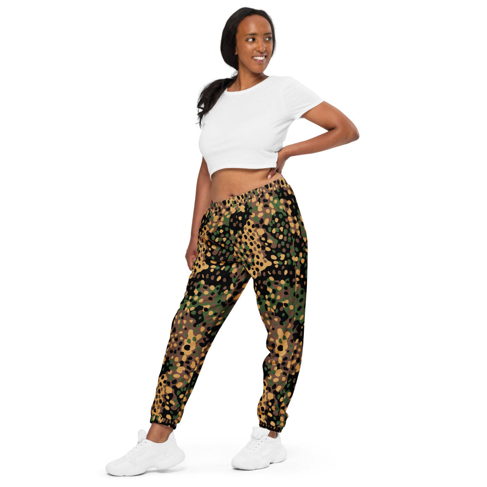 German WW2 Erbsenmuster Pea Dot CAMO Unisex track pants - Track Pants