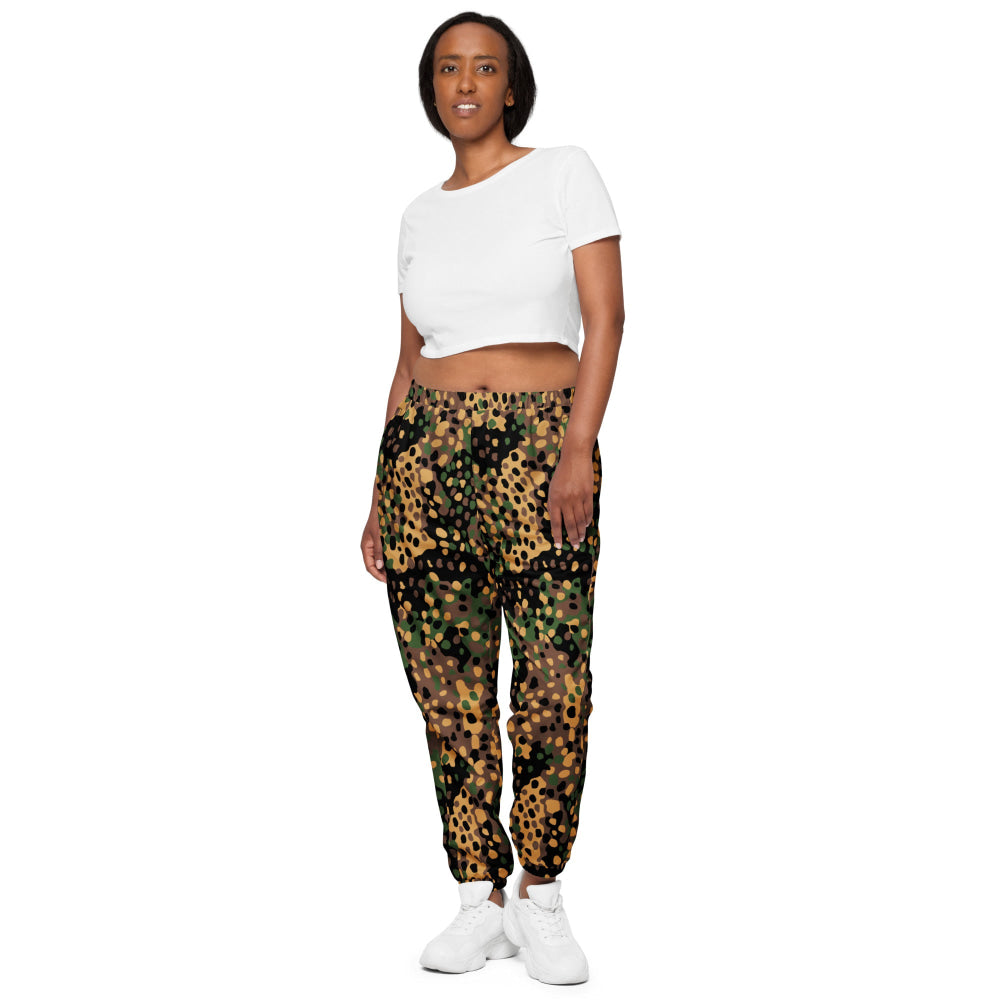 German WW2 Erbsenmuster Pea Dot CAMO Unisex track pants - Track Pants