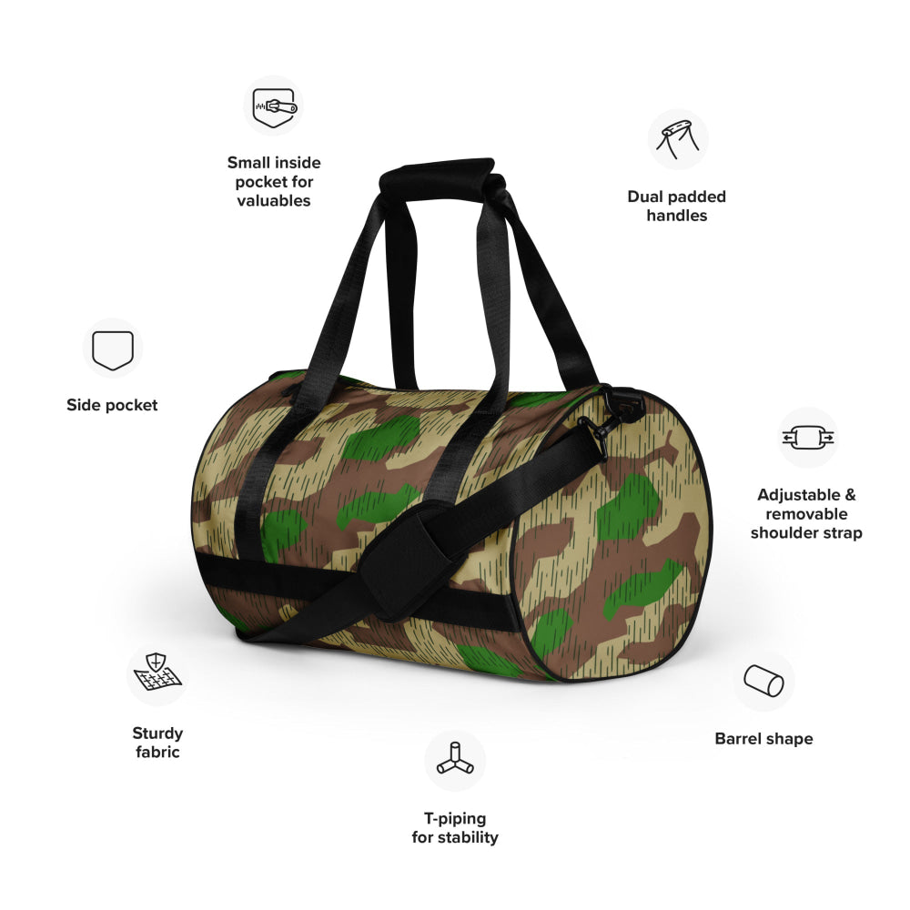 German WW2 Heeres Splittermuster CAMO gym bag - Gym Bag