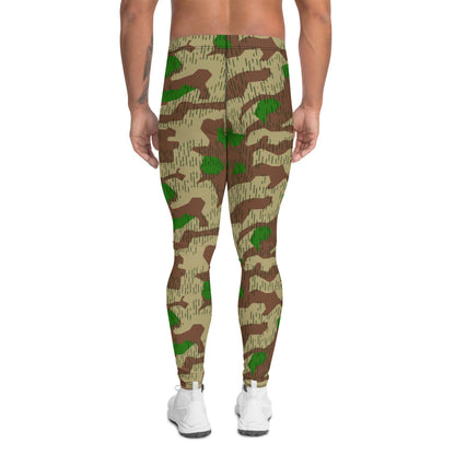 German WW2 Heeres Splittermuster CAMO Men’s Leggings - Mens