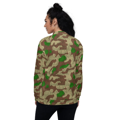 German WW2 Heeres Splittermuster CAMO Unisex Bomber Jacket