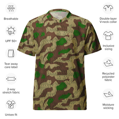 German WW2 Heeres Splittermuster CAMO unisex sports jersey - Unisex Sports Jersey