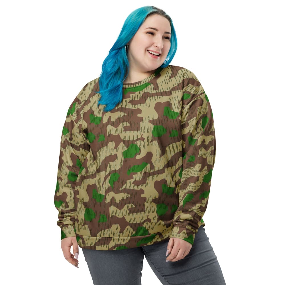 German WW2 Heeres Splittermuster CAMO Unisex Sweatshirt