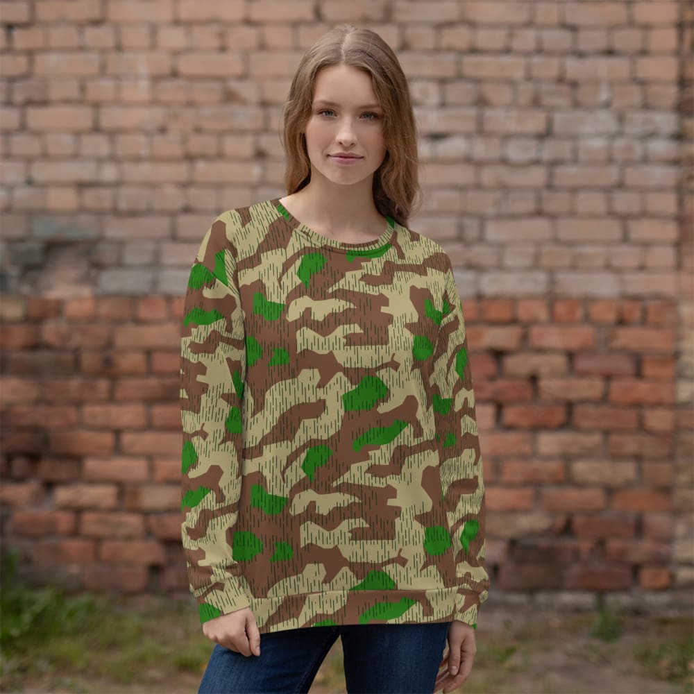 German WW2 Heeres Splittermuster CAMO Unisex Sweatshirt