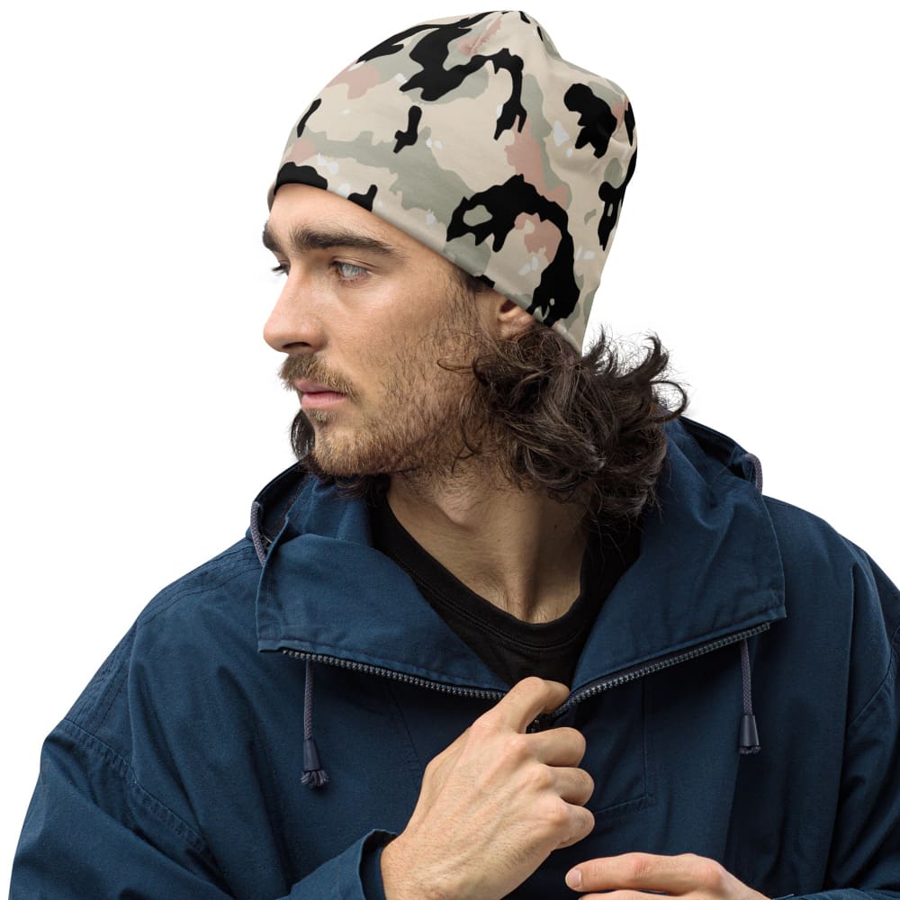 German Leibermuster Faded CAMO Skull Cap - S - Beanie