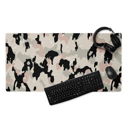 German WW2 Leibermuster Faded CAMO Gaming mouse pad - 36″×18″ - Mouse Pad